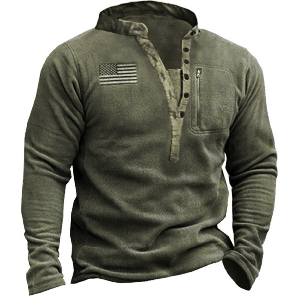 Mens Drop Line 1/2-Zip Jacket | Fleece Fleece Fleece