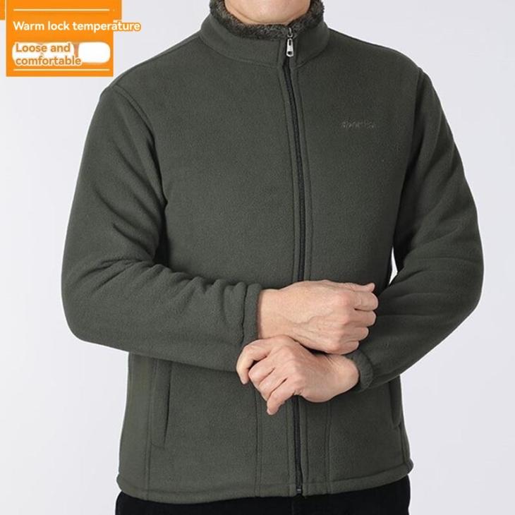 Mens Drop Line Jacket | Fleece Fleece Fleece